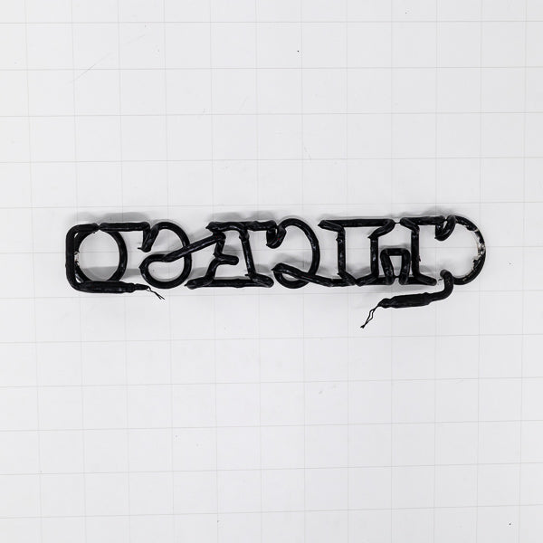 CHICAGO Serifs Single Stoke Word unit Replacement Tube - Neon Sign Part