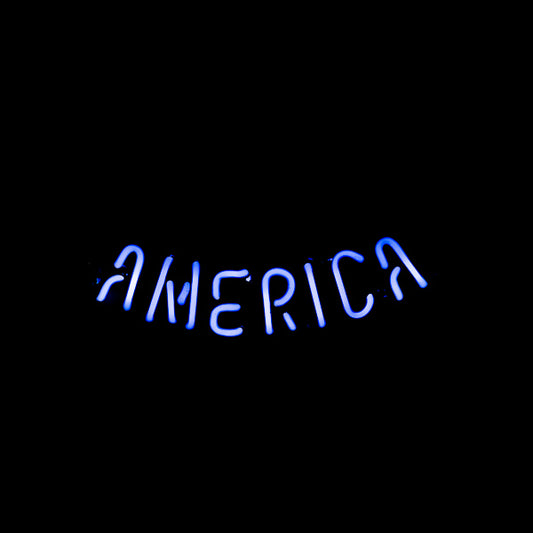 AMERICA Arched Single Stroke Word unit Replacement Tube - Neon Sign Part