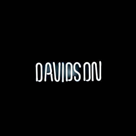DAVIDSON Single Stroke Word unit for Harley Davidson Replacement Tube - Neon Sign Part