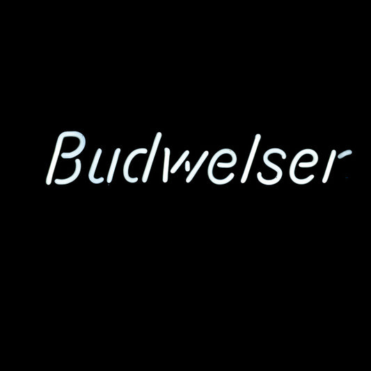 Budweiser Single Stroke Word unit Replacement Tube - Neon Sign Part