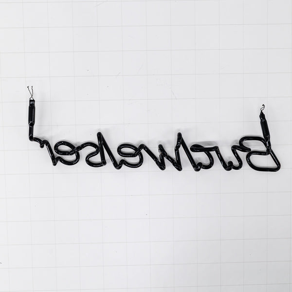 Budweiser Single Stroke Word unit Replacement Tube - Neon Sign Part