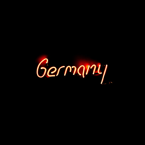 Germany Single Stroke Script Word unit for St Pauli Girl Replacement Tube - Neon Sign Part
