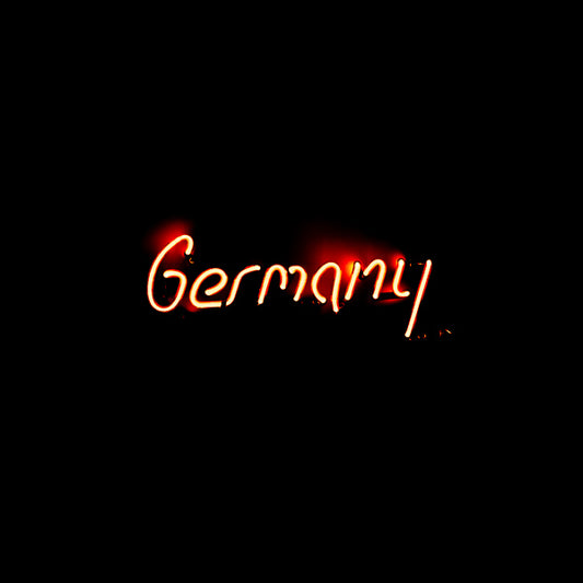 Germany Single Stroke Script Word unit for St Pauli Girl Replacement Tube - Neon Sign Part