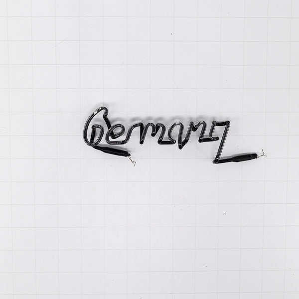 Germany Single Stroke Script Word unit for St Pauli Girl Replacement Tube - Neon Sign Part