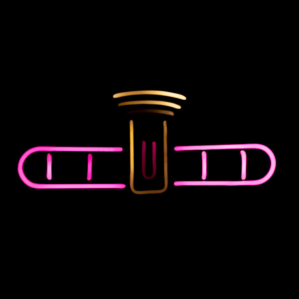 Unknown / Mystery Unit for possible Airplane / microphone Replacement Tube - Neon Sign Part