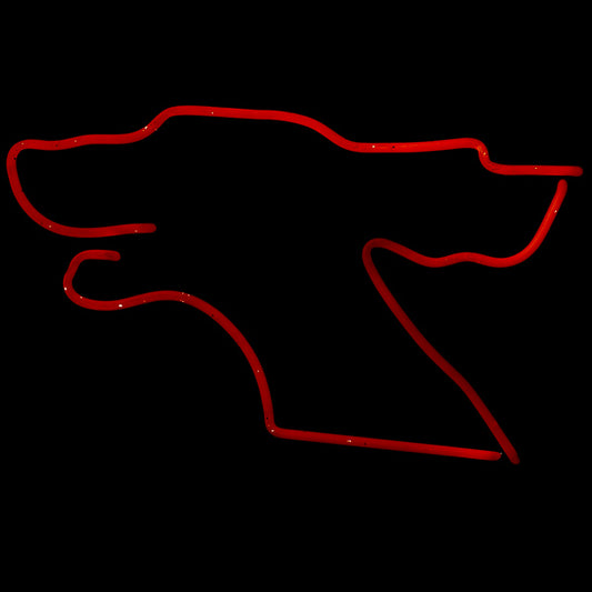 Dog Face unit for Drop Top Replacement Tube - Neon Sign Part