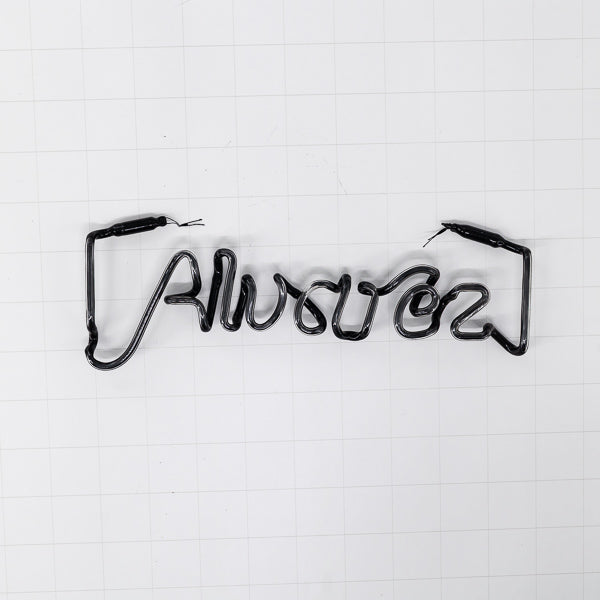 Alvarez Sign Stroke Word Unit for Alvarez Guitar Replacement Tube - Neon Sign Part