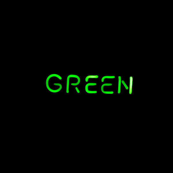 GREEN Single Stroke Word unit for Unknown / Mystery Green Bay Packers Replacement Tube - Neon Sign Part