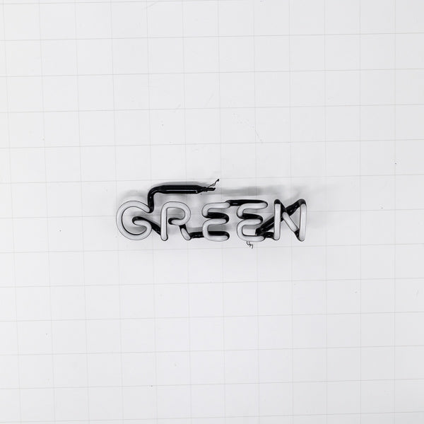 GREEN Single Stroke Word unit for Unknown / Mystery Green Bay Packers Replacement Tube - Neon Sign Part