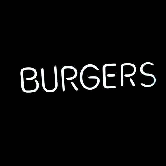 BURGERS Single Stroke Word unit Replacement Tube - Neon Sign Part
