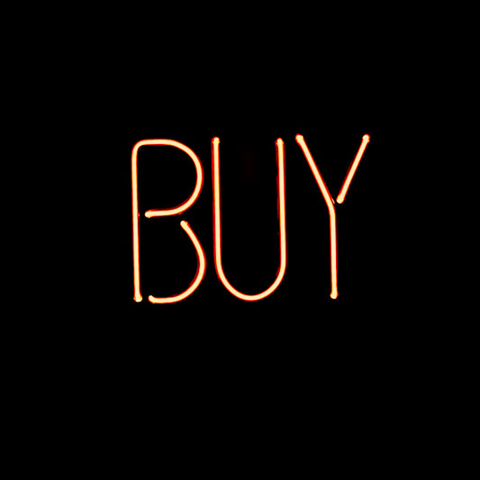 BUY Single Stroke Word unit for Buy Sell Trade Replacement Tube - Neon Sign Part