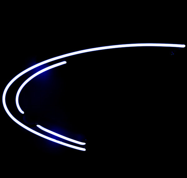 Swoosh Border Football unit for Bud Light NFL Replacement Tube - Neon Sign Part Used