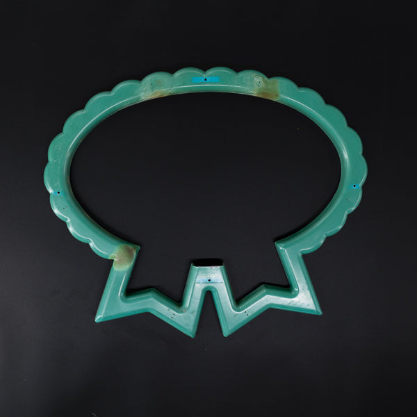 Clam Shell Plastic Border for Pabst  Neon Sign Plastic Replacement Panel