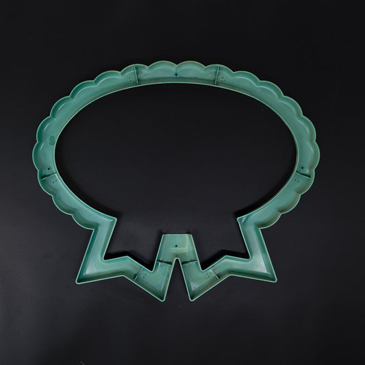 Clam Shell Plastic Border for Pabst  Neon Sign Plastic Replacement Panel