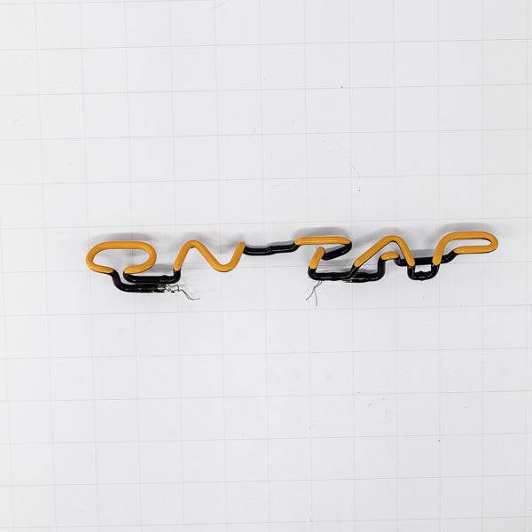 ON TAP Single Stroke Word unit for Budweiser Motion Sign Replacement Tube - Neon Sign Part