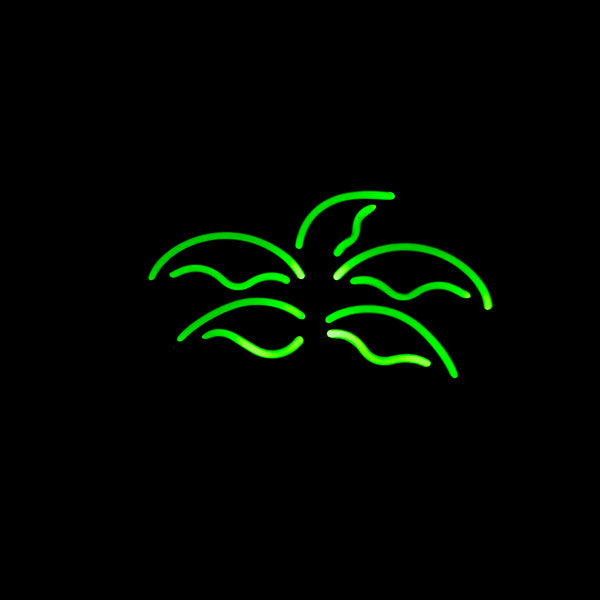 Palm Tree Leaves Replacement Tube - Neon Sign Part