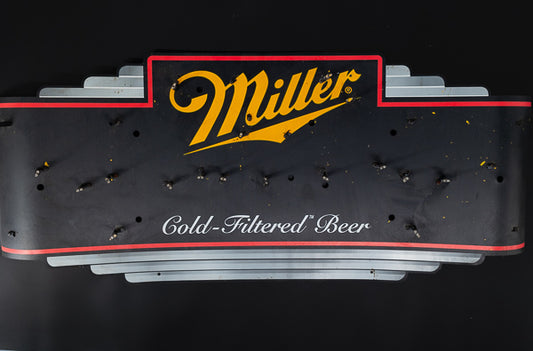 Miller Genuine Draft Neon Sign Plastic Replacement Panel