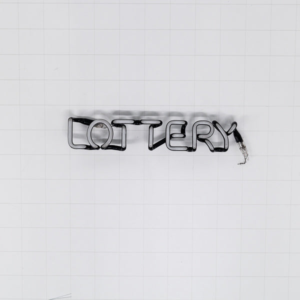 LOTTERY Single Stroke Word unit Replacement Tube - Neon Sign Part