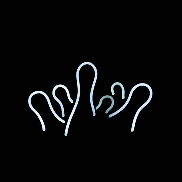 Left Side Pins for Budweiser Replacement Tube - Neon Sign Part Used