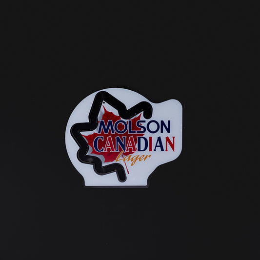 Molson Canadian Lager Neon Sign Plastic Replacement Panel