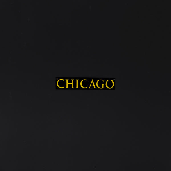 CHICAGO Neon Sign Plastic Replacement Panel