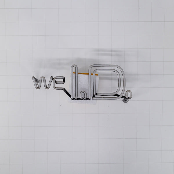 We I.D with Vertical Electrodes for A & Eagle CA & E Open Replacement Tube - Neon Sign Part