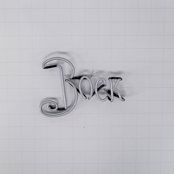 BOCK Single Stroke Word unit for Amber Bock Replacement Tube - Neon Sign Part