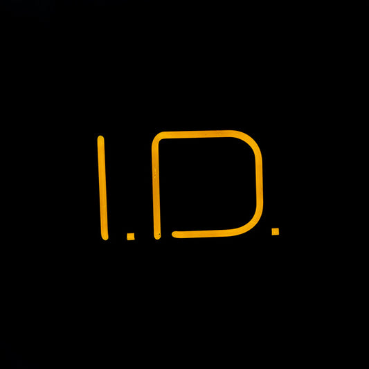 I.D. Single Stroke Word unit for Budweiser We I.D Open Replacement Tube - Neon Sign Part