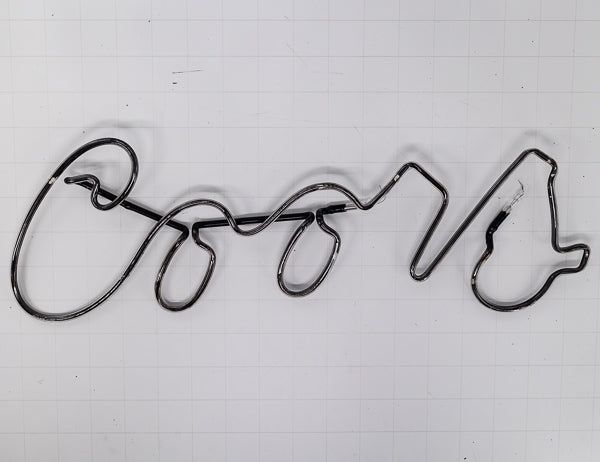 Coors Double Stroke Script Word unit Replacement Tube - Neon Sign Part