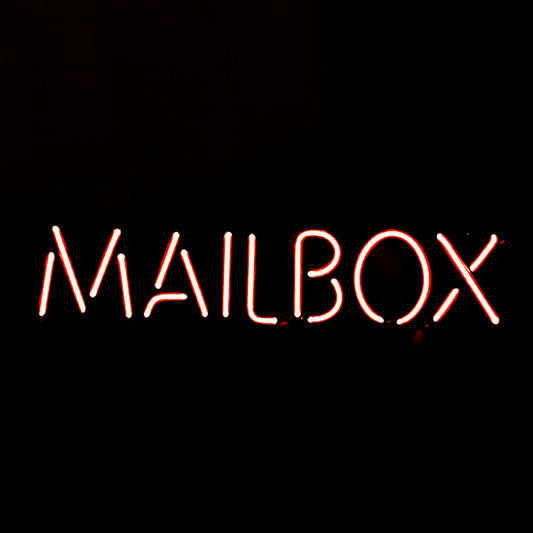 MAILBOX Single Stroke Word unit Replacement Tube - Neon Sign Part