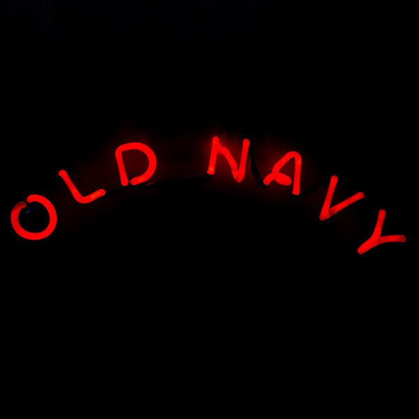 OLD NAVY Single Stroke Arched Up Word unit Replacement Tube - Neon Sign Part