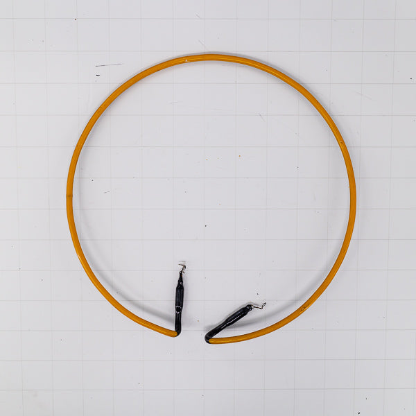 Yellow 18” Circle Border Replacement Tube - Neon Sign Part