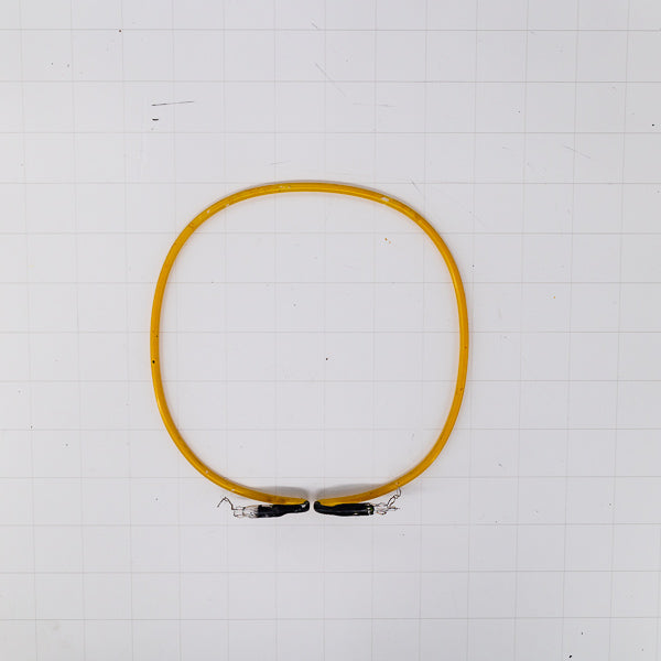 Yellow Oval / Circle Border Replacement Tube - Neon Sign Part