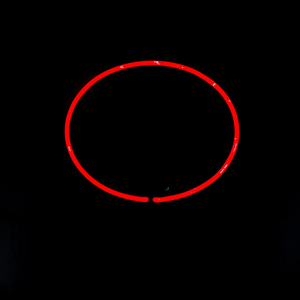 Oval Red Border unit Replacement Tube - Neon Sign Part