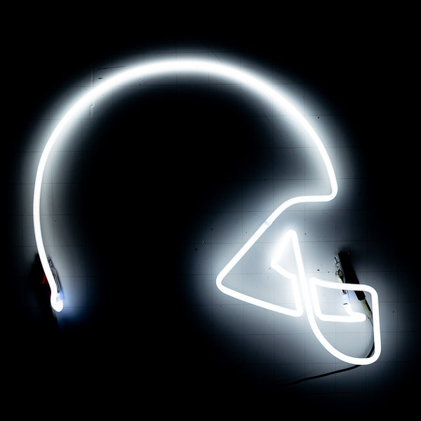 Mask / Helmet Outline for Bud Light Cleveland Browns Helmet NFL Football Replacement Tube - Neon Sign Part