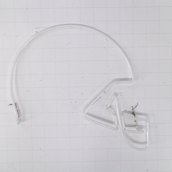 Mask / Helmet Outline for Bud Light Cleveland Browns Helmet NFL Football Replacement Tube - Neon Sign Part