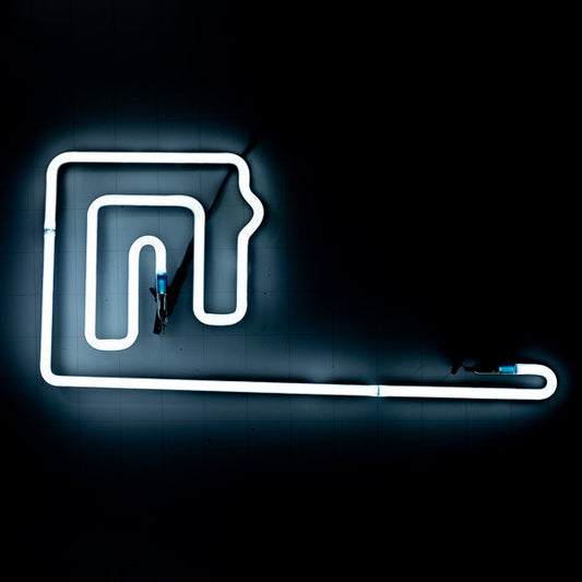 Bottom Left Grid for Bud Light Marquet Walk In Cooler Replacement Tube - Neon Sign Part