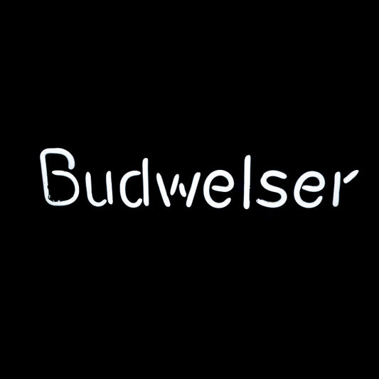 Budweiser Single Stroke Word unit Replacement Tube - Neon Sign Part