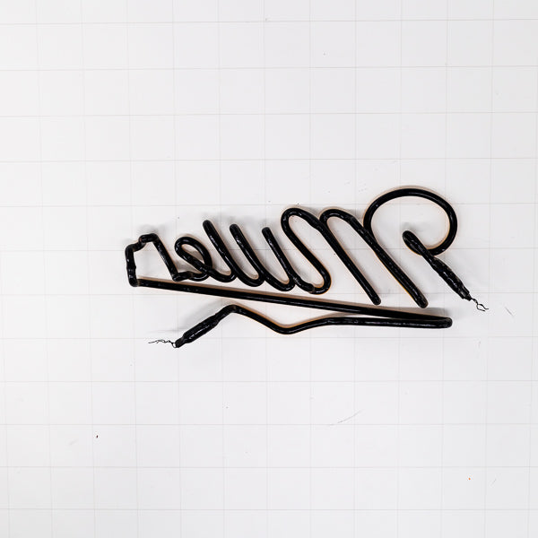 Miller Single Stroke Word with Emphasis unit Replacement Tube - Neon Sign Part