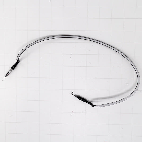 Unknown / Mystery Blue Border Partial Circle unit Replacement Tube - Neon Sign Part