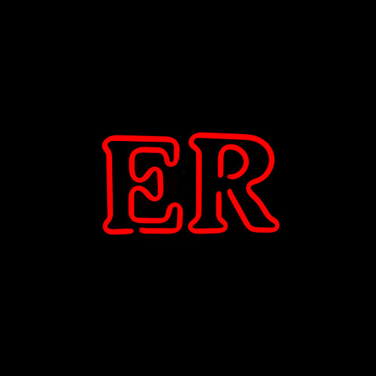 ER Red Double Stroke Word unit for Yuengling Traditional Lager Replacement Tube - Neon Sign Part
