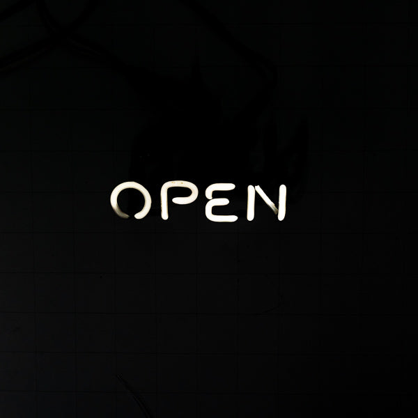 OPEN Single Stroke Word unit Replacement Tube - Neon Sign Part