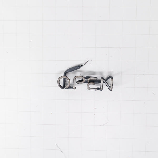 OPEN Single Stroke Word unit Replacement Tube - Neon Sign Part