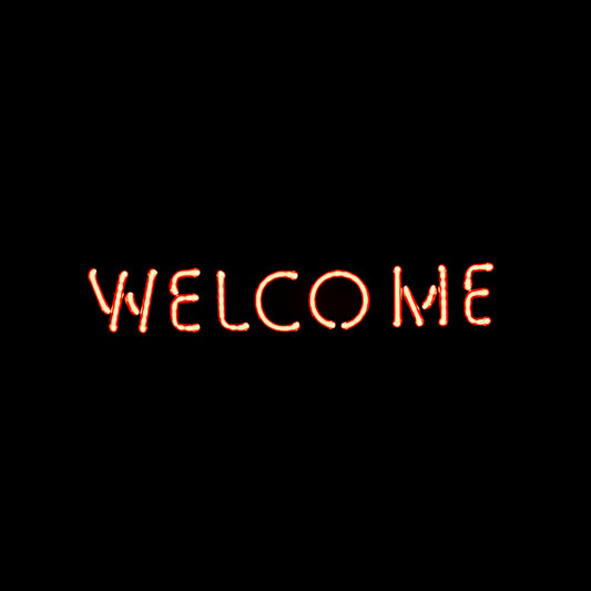 WELCOME Single Stroke Word unit Replacement Tube - Neon Sign Part