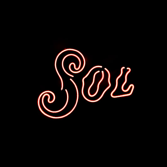 Sol Double Stroke Word unit Replacement Tube - Neon Sign Part