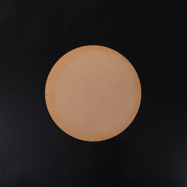 Clock Backing with Hours Neon Sign Plastic Replacement Panel