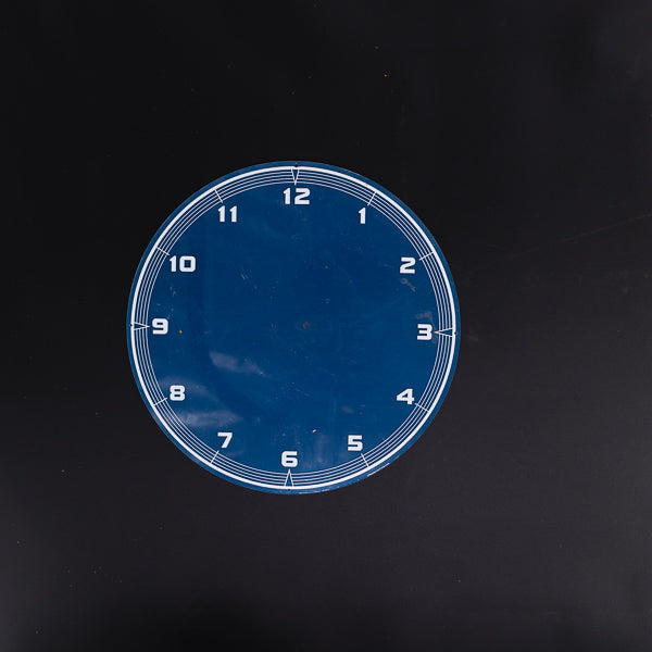 Clock Back Panel with Numbers Neon Sign Plastic Replacement Panel