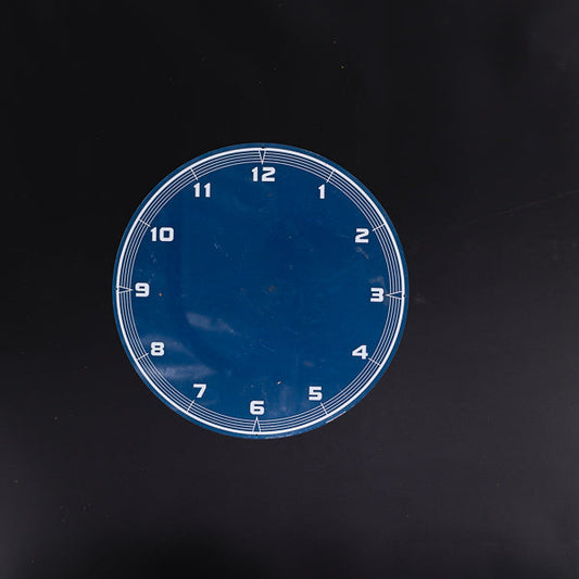 Clock Back Panel with Numbers Neon Sign Plastic Replacement Panel