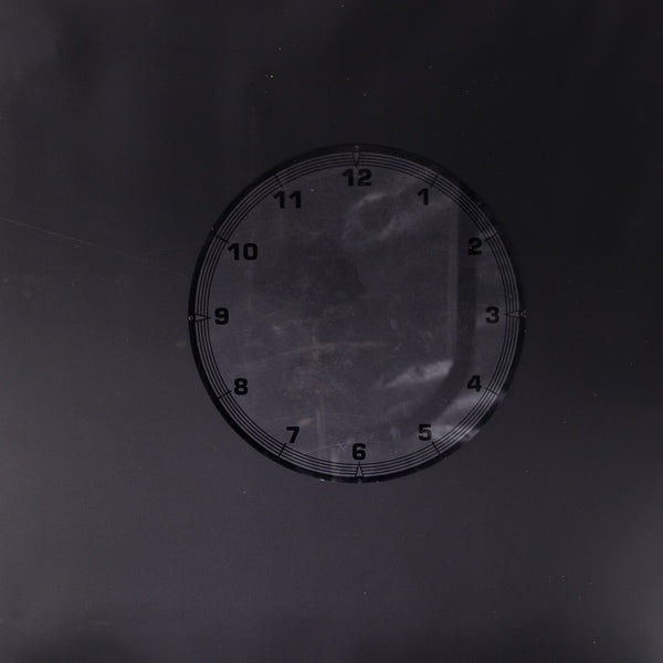 Clock Backing with Hours Neon Sign Plastic Replacement Panel