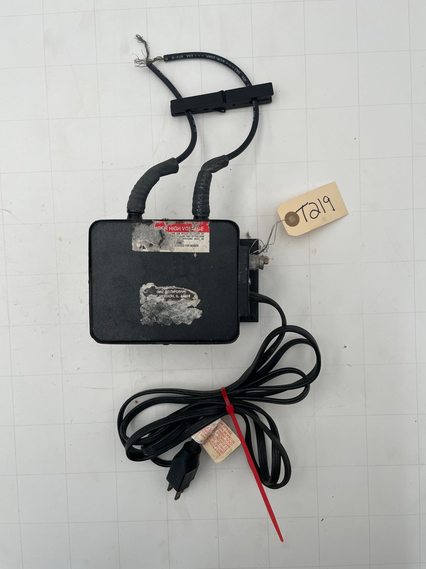 Franceformer Vintage Core & Coil Neon Sign Replacement Transformer – 3Kv